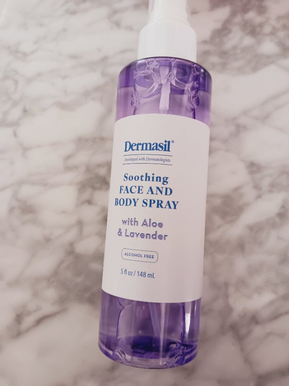 Dermasil Soothing Face and Body Spray with Aloe & Lavender